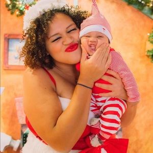 Christmas baby outfit